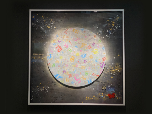 長坂真護が描く「フランク ミュラー」の世界イメージ