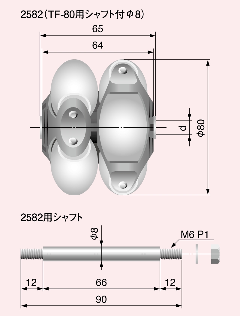 TYPE 2580 (中・軽荷重用)